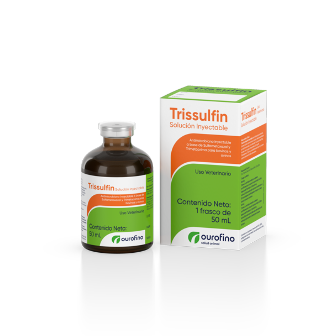 Trissulfin Solución Inyectable Antimicrobiano 50 ML - Agropecuaria Tamboril Venezuela