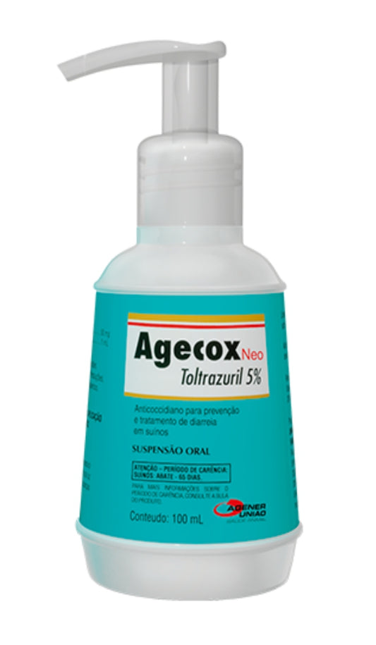 AGECOX ® Neón - 100 ML - Agente Uniao - Agropecuaria Tamboril - Productos Agropecuarios
