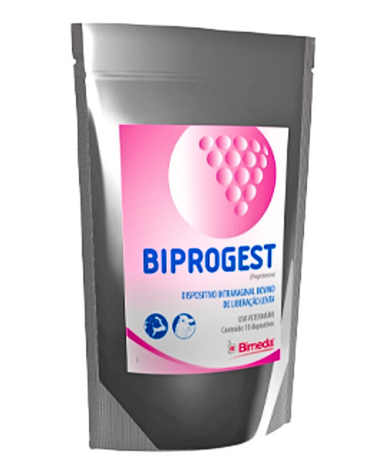 Biprogest ® Implante dispositivos intravaginales - 125g - 3 Usos/10 Unidades - Bimeda