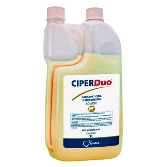 CIPER DUO® POUR ON - 1 Litro - Ectoparasiticida garrapaticida - Syntec