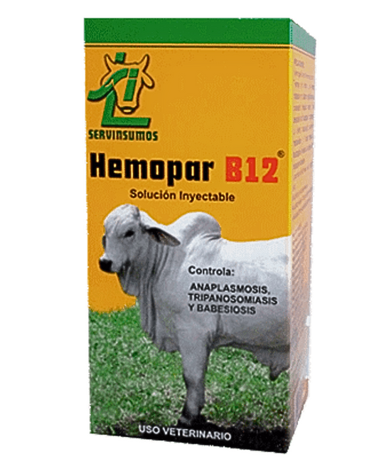 HEMOPAR B12 ® 250 ML - Agropecuaria Tamboril Venezuela