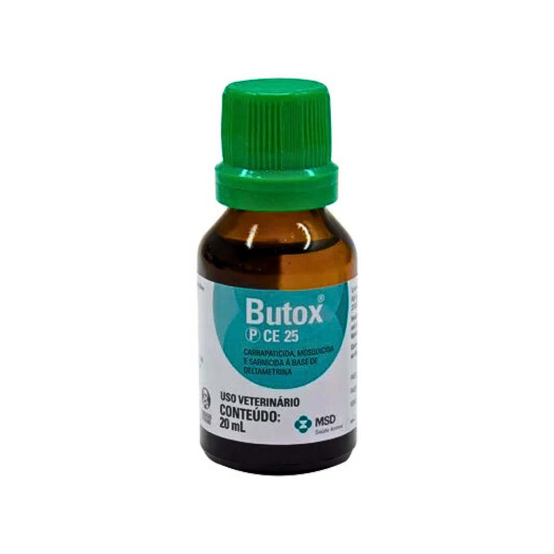 Butox 20 ML MSD Baño Aspersión - Agropecuaria Tamboril Venezuela