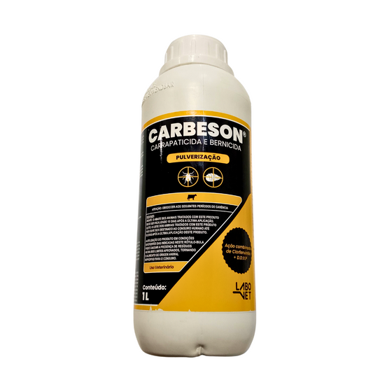 Carbeson ® Garrapaticida y Mosquicida Labovet 1 Litro - Agropecuaria Tamboril Venezuela