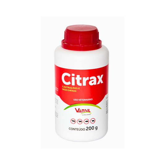 Citrax cicatrizante 200 G Vansil - Agropecuaria Tamboril Venezuela