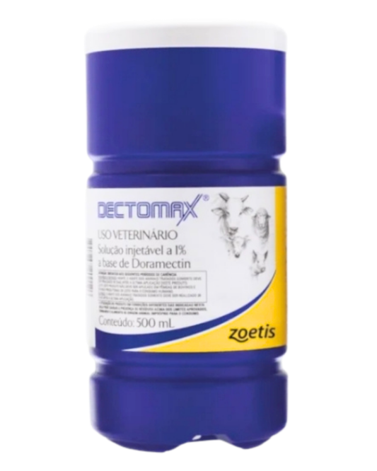 Dectomax® (doramectina) 500 ML - Solución inyectable al 1% - Bovinos, Ovinos y Cerdos - Zoetis