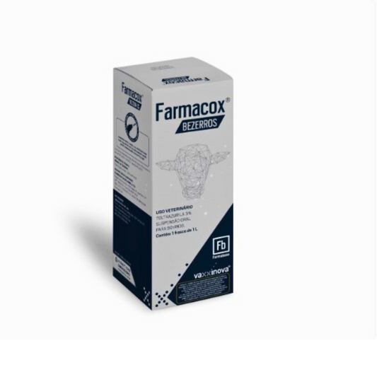 Farmacox Bezerros 1 Litro Farmabase Toltrazula 5% - Agropecuaria Tamboril Venezuela