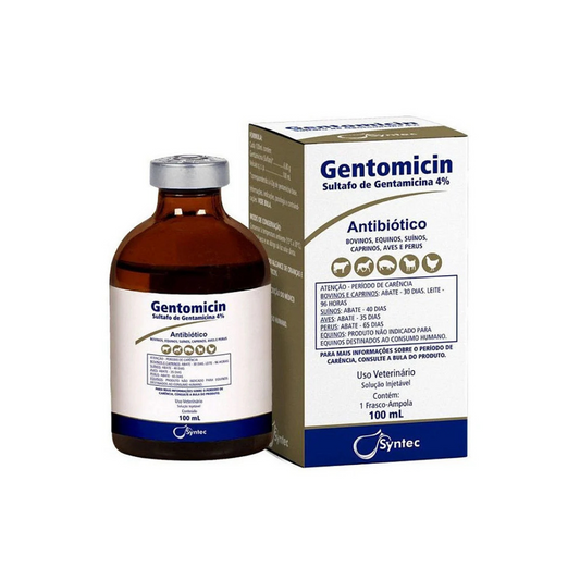 Gentomicin 100 ML Syntec al 4% Gentamicina - Agropecuaria Tamboril Venezuela