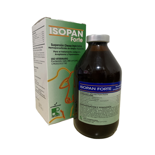 Isopan Forte 250 ML Revex - Agropecuaria Tamboril Venezuela