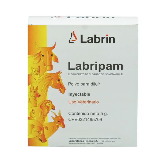 Labripam 5g. Labrin Clorhidrato de Cloruro - Agropecuaria Tamboril Venezuela