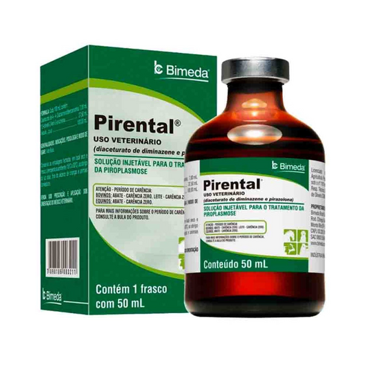 Pirental® 50 ML Diminazeno Bimeda - Agropecuaria Tamboril Venezuela