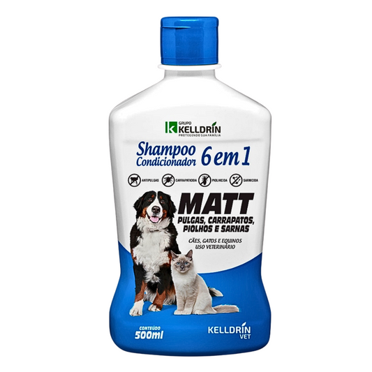 Champú y acondicionador - 6×1 - Kelldrín - 500 ML (🐾Misión Pepp🥰)