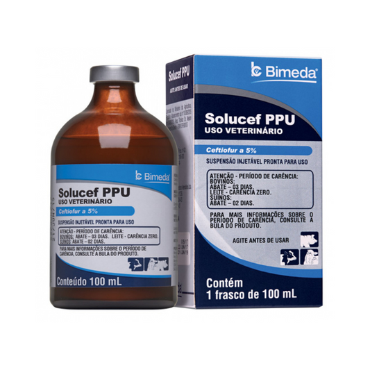 Solucef PPU 100 ML Bimeda - Agropecuaria Tamboril Venezuela