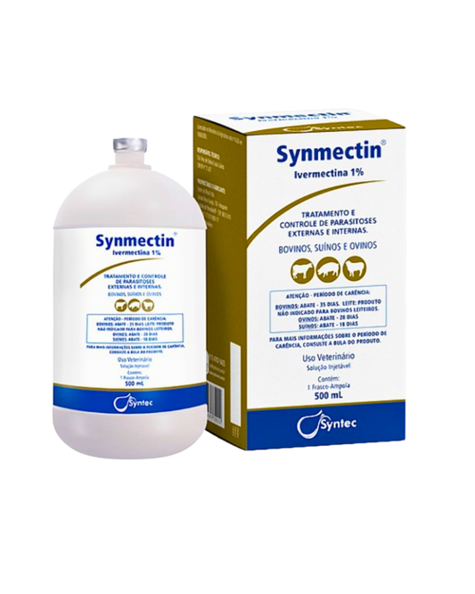 Synmectin ® Antiparasitario - 500 ML - Syntec - Productos Agropecuarios